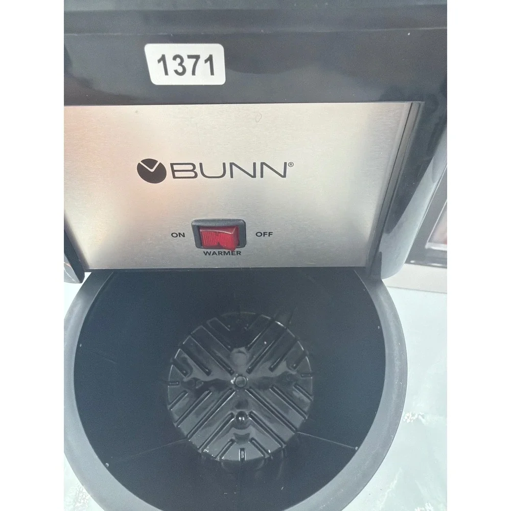 Bunn Velocity Brew 10 Cup Coffee Maker Black Stainless Steel GR Box Manual